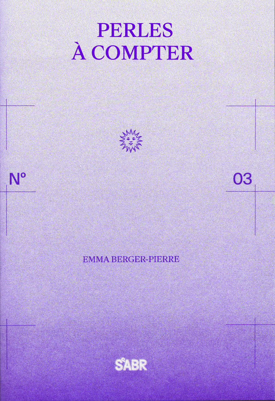  - SABR N°3 : Perles à compter (Emma Berger-Pierre) event